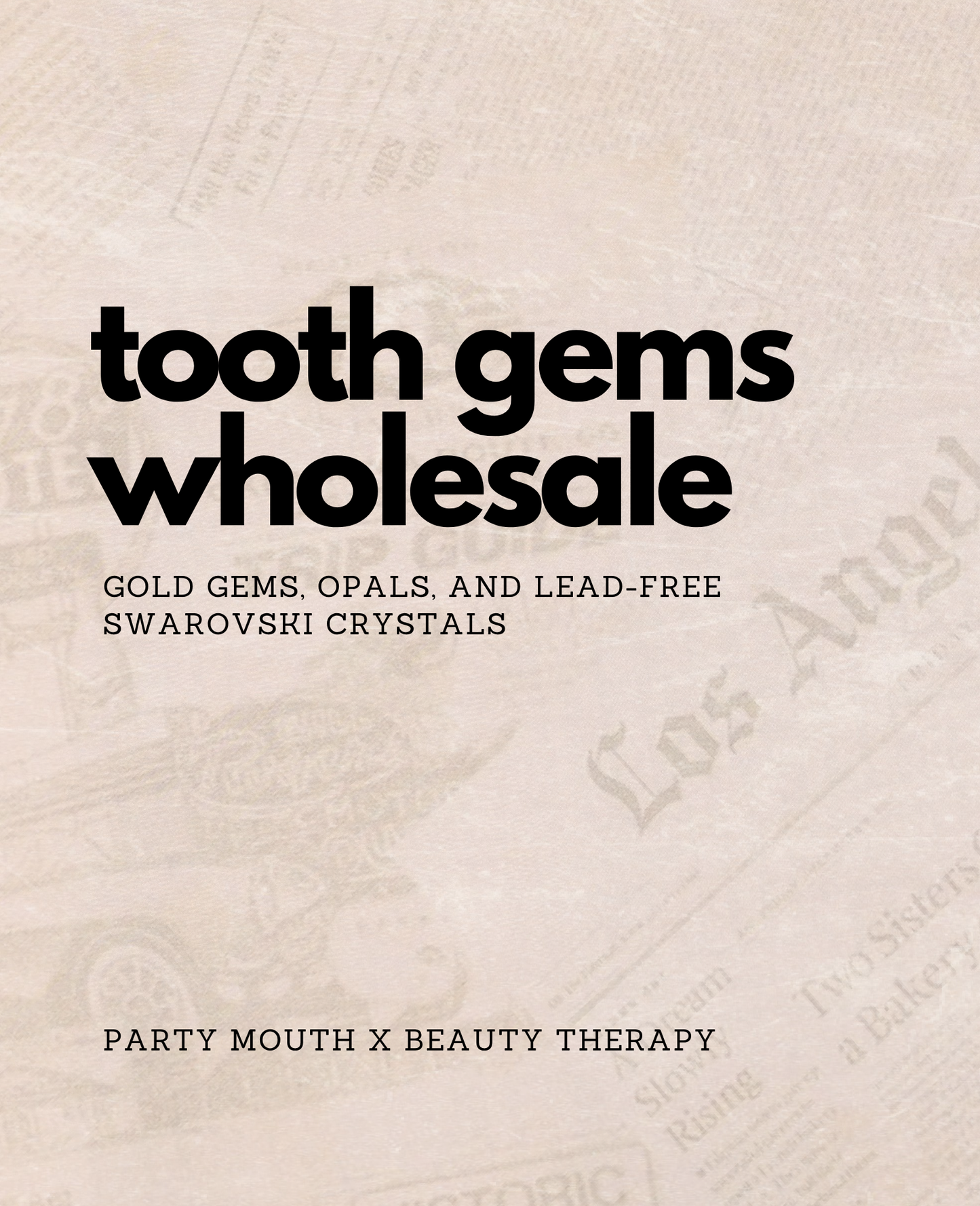 Tooth Gem Vendors Wholesale